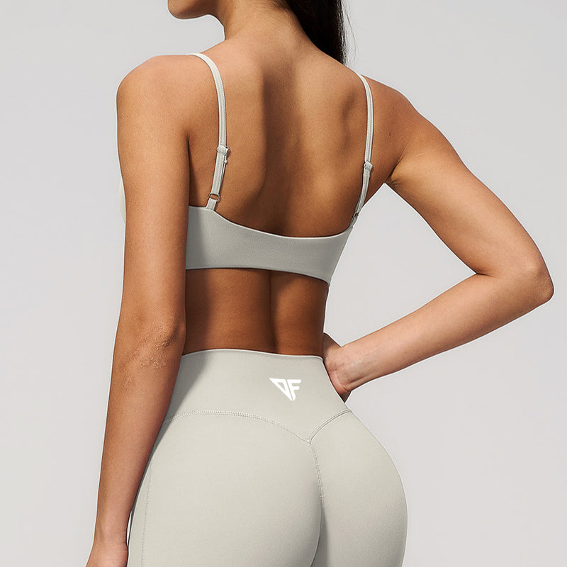 DFER V-Neck Sports Bra