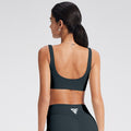 Seamless V-Neck Sports Bra