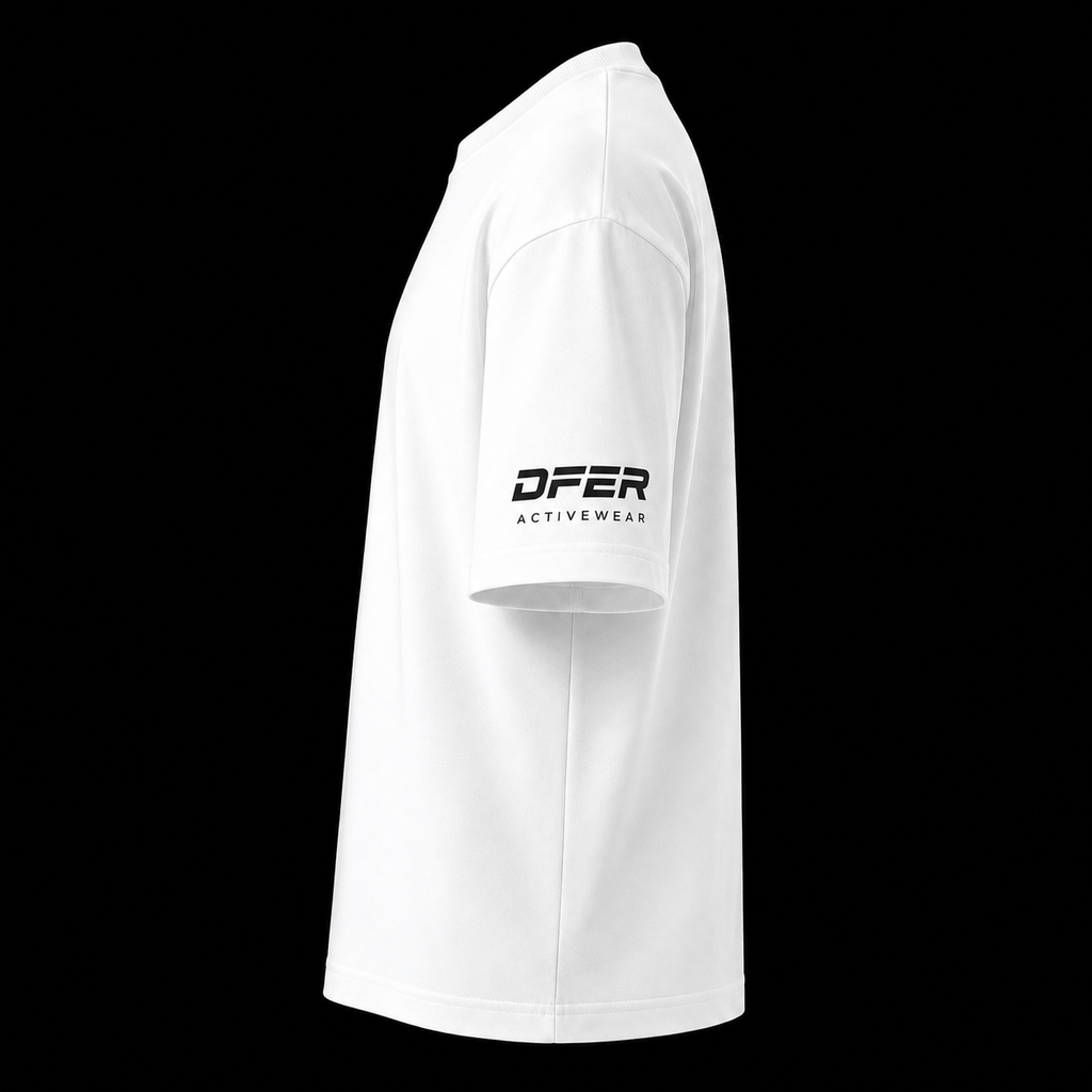 DFER Premium Oversized T-Shirt – White