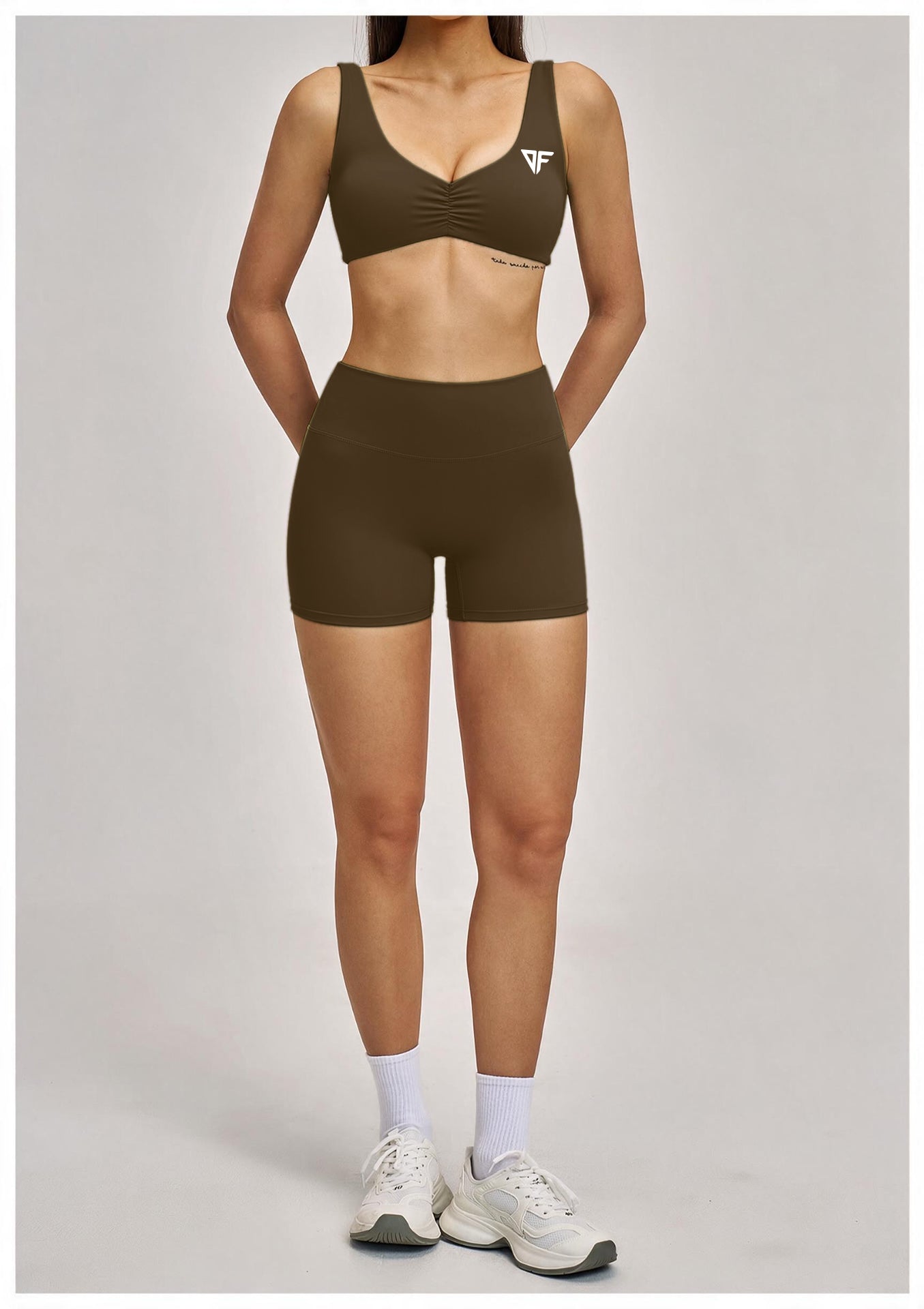 DFER Seamless Sculpt Set – Espresso Brown 🤎