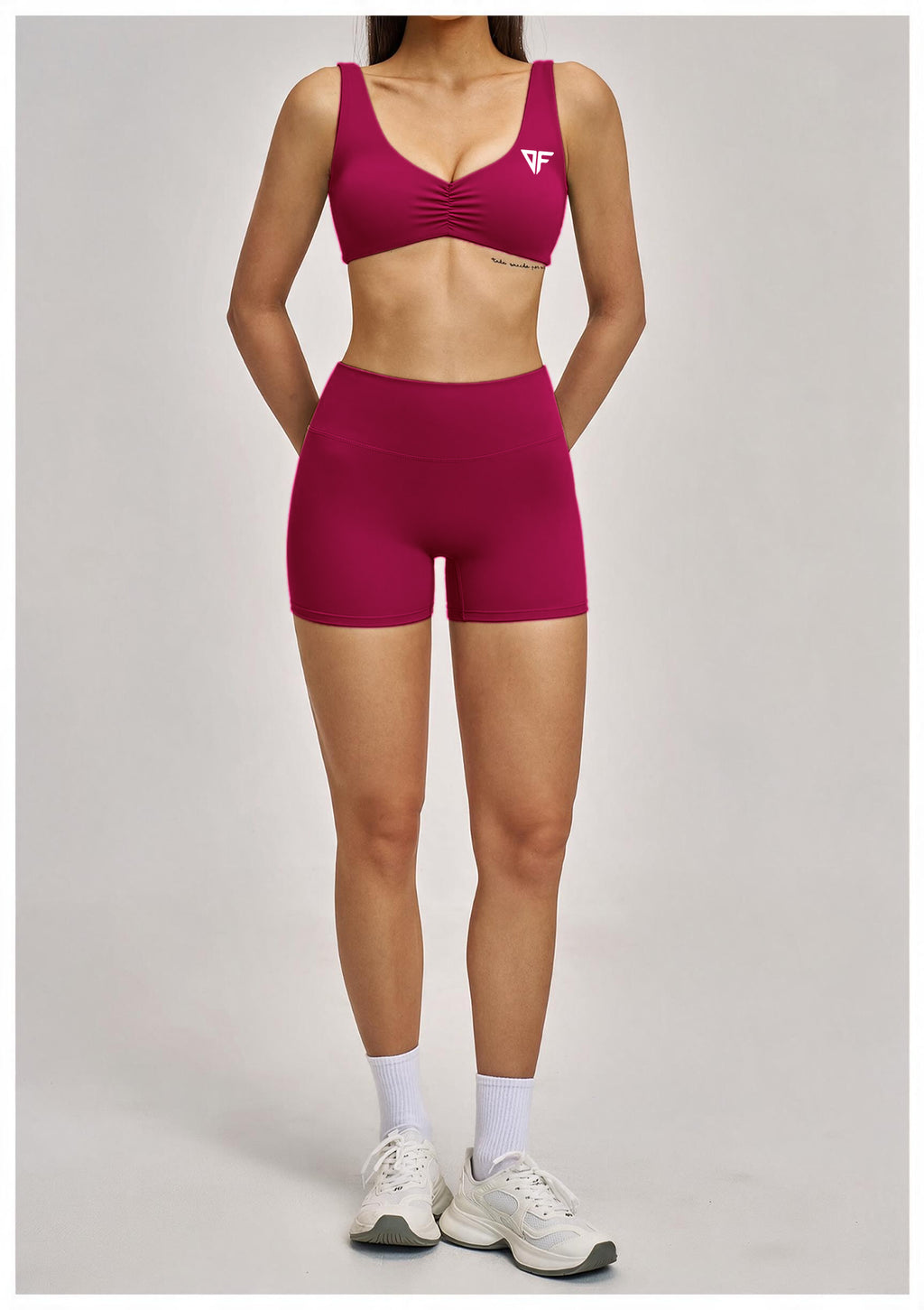 DFER Sculpt Seamless Set – Raspberry Pink