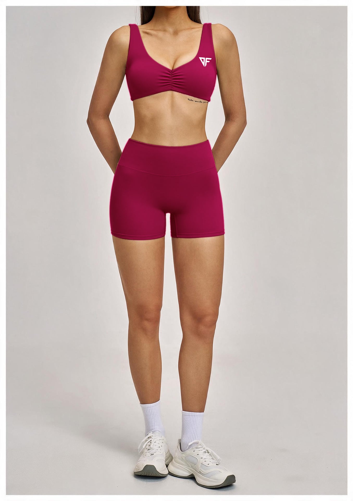 DFER Sculpt Seamless Set – Raspberry Pink