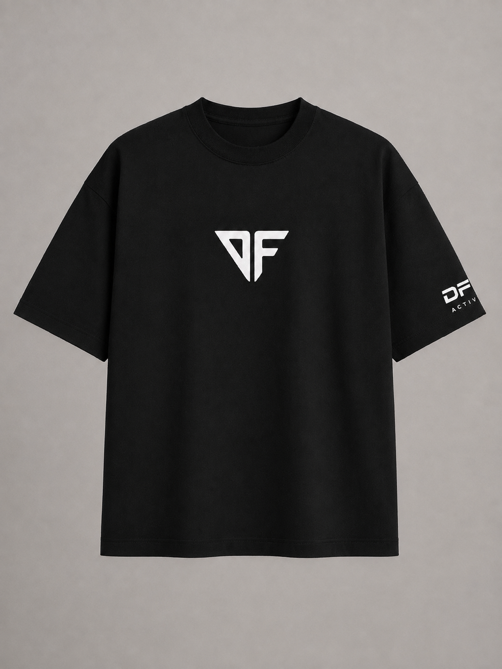 DFER Premium Oversized T-Shirt – Black