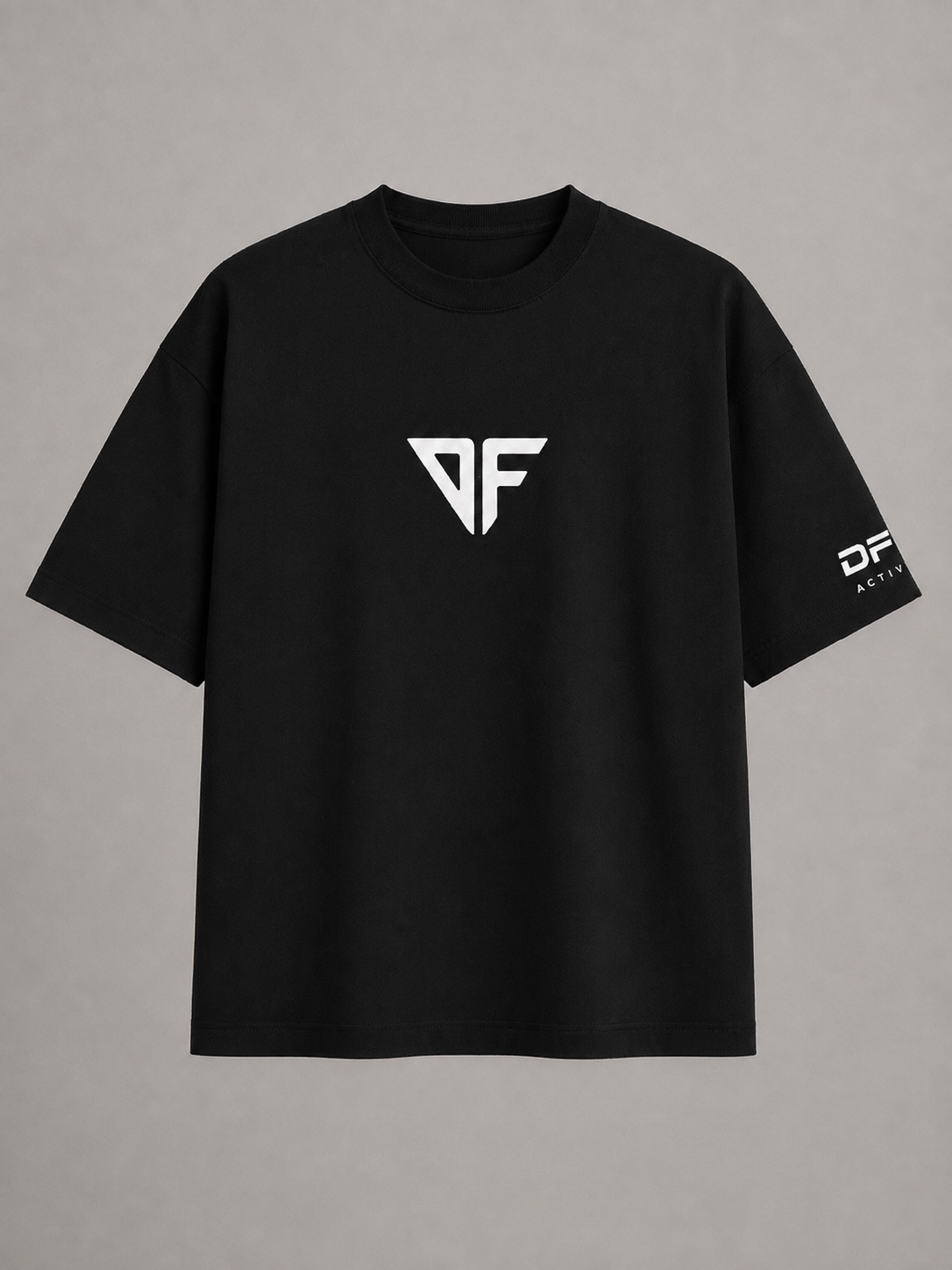 DFER Premium Oversized T-Shirt – Black